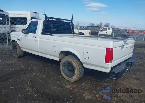 1995 Ford F150 из США, поврежденный, VIN 1FTEF15N8SLA14230